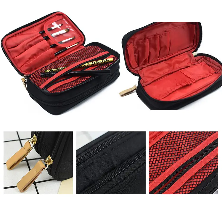 Travel organizer pouch capacity for cosmetics and toiletries Travel organizer pouch capacity for cosmetics and toiletries
